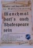 2019 Manchmal darf´s auch Shakespeare sein